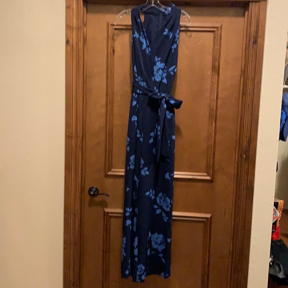 Gorgeous halter jumpsuit Size 10 by Alex Marie